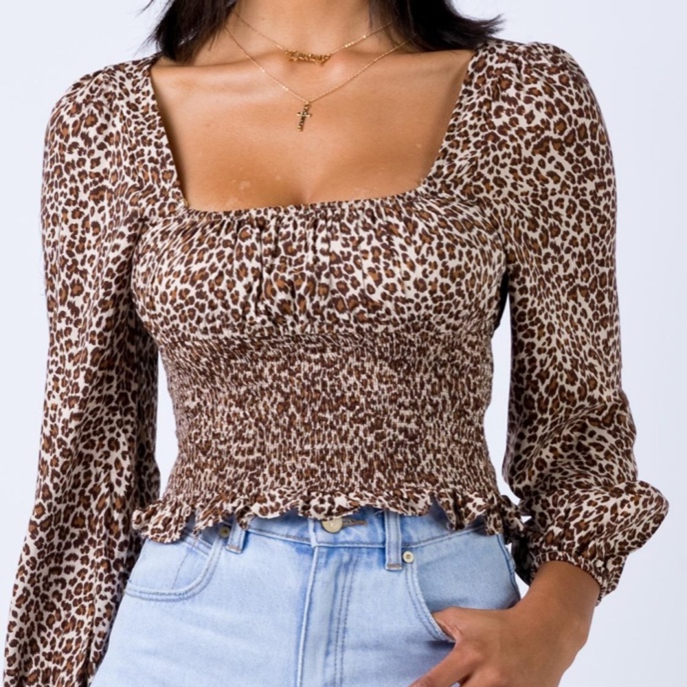 Princess Polly leopard top